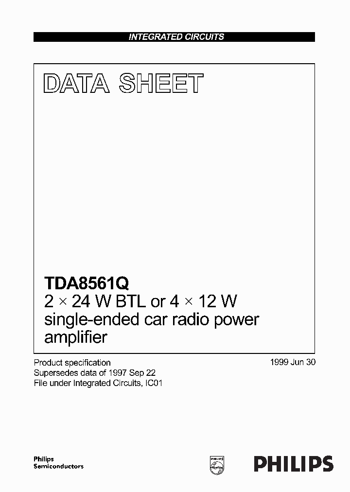 TDA8561_97655.PDF Datasheet