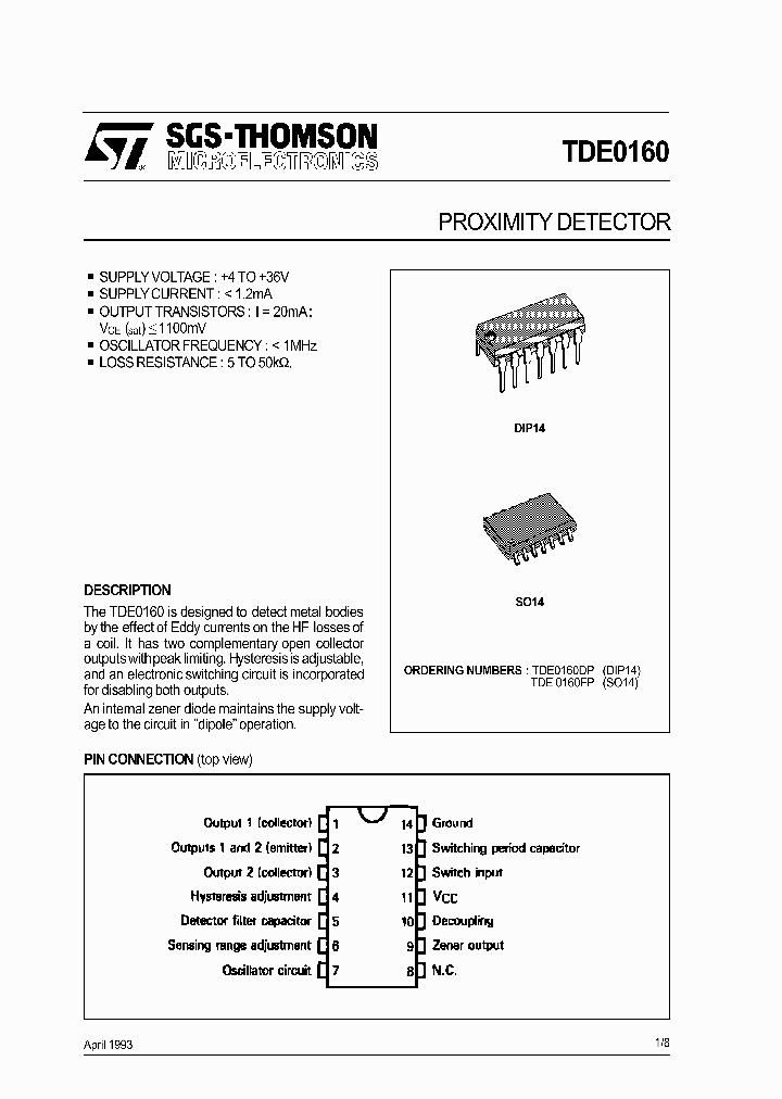 TDE0160_69475.PDF Datasheet