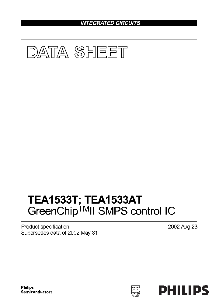 TEA1533T_186910.PDF Datasheet