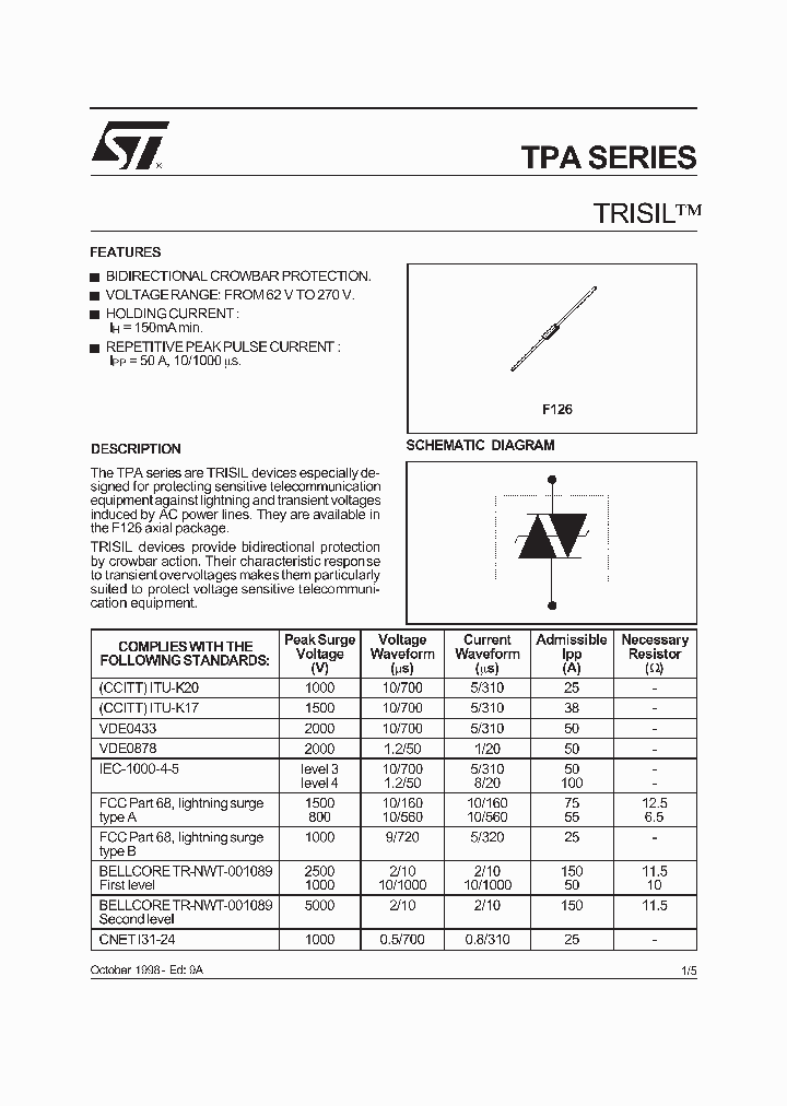 TPA100_65198.PDF Datasheet