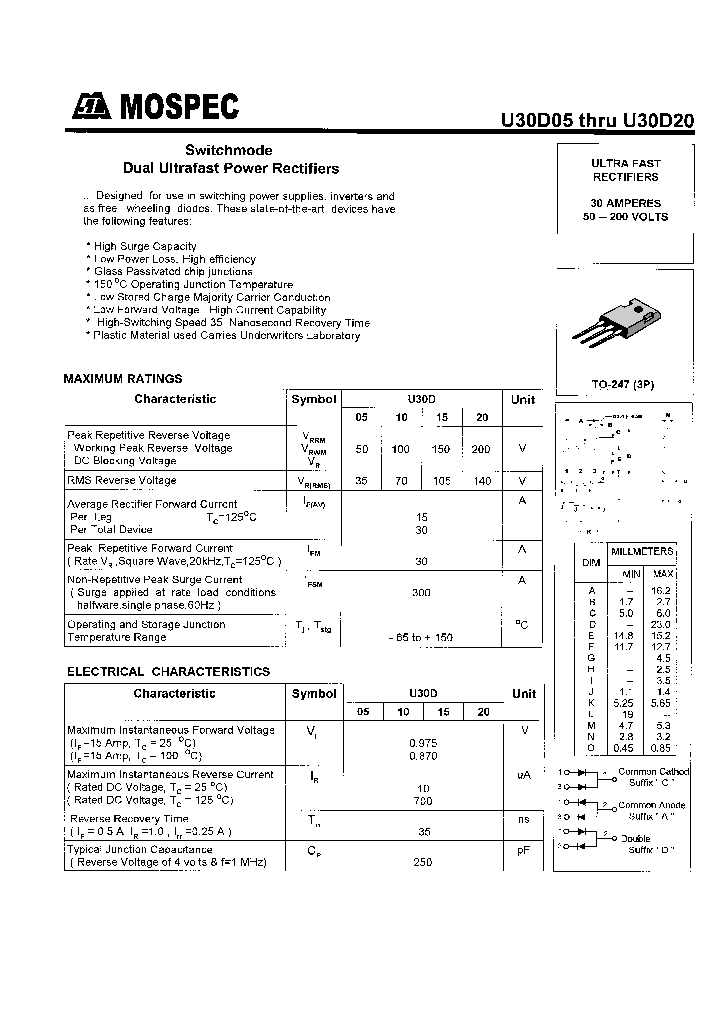 U30D05_62508.PDF Datasheet