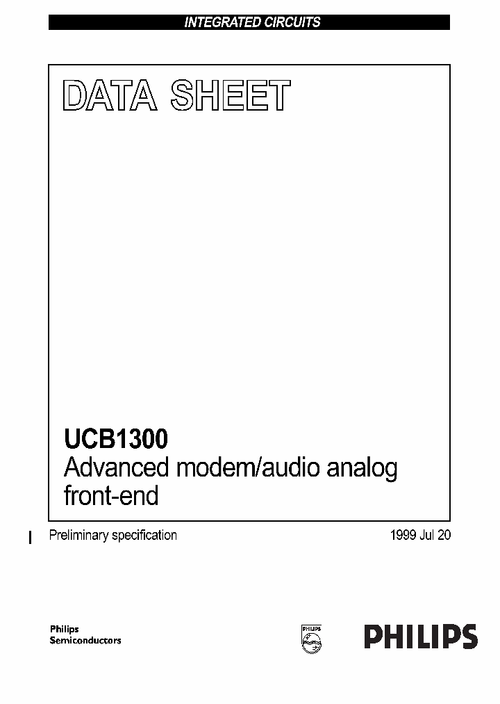 UCB1300_60702.PDF Datasheet