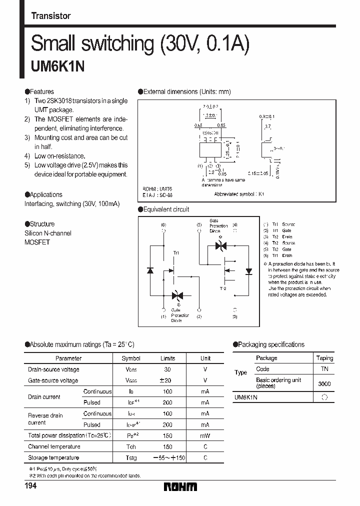 UM6K1_59978.PDF Datasheet
