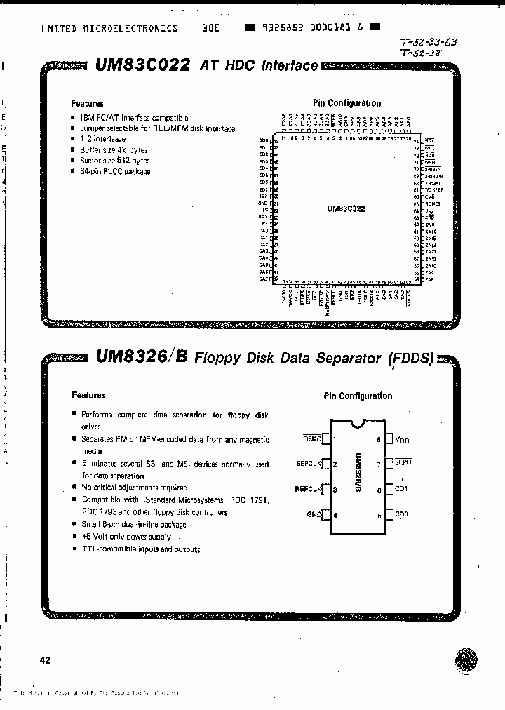 UM83C022_60007.PDF Datasheet