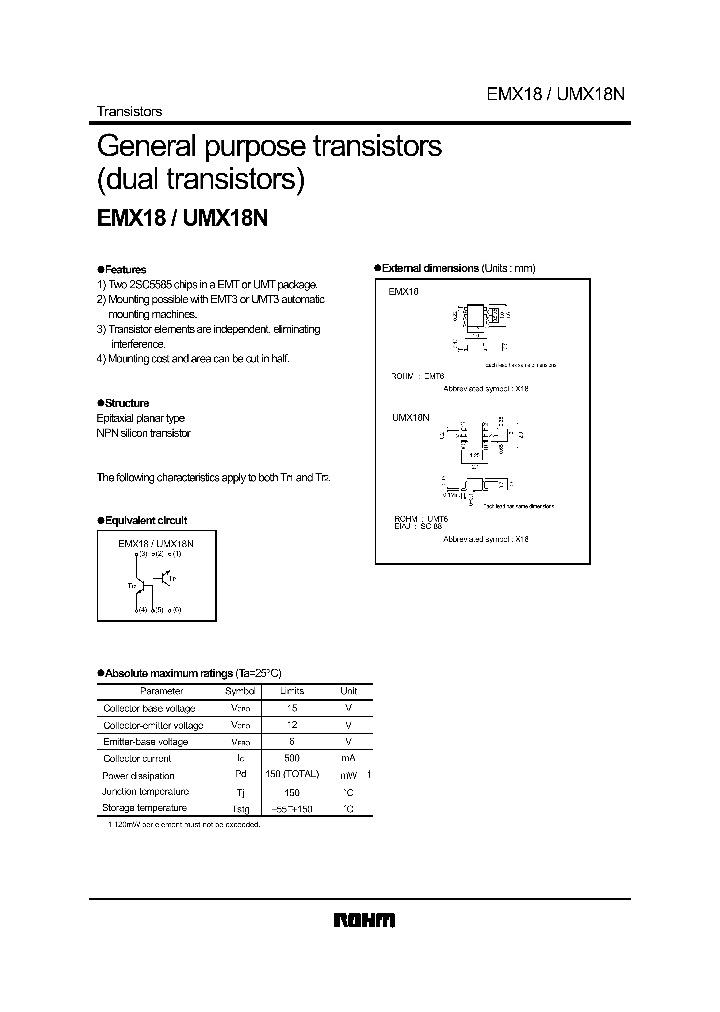 UMX18N_59395.PDF Datasheet