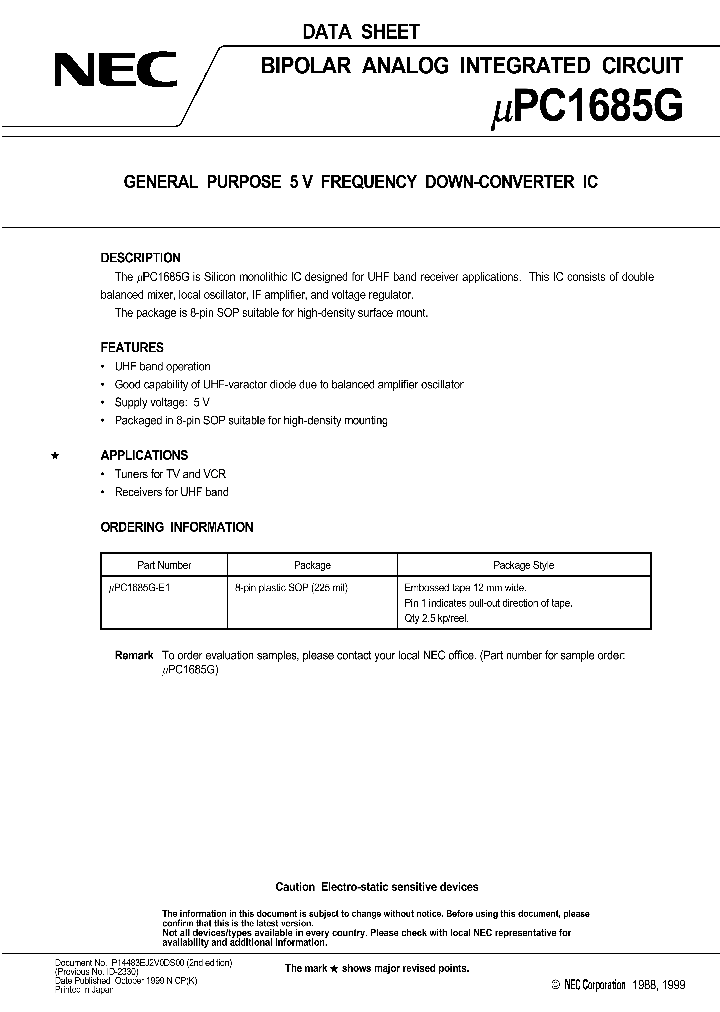 UPC1685G_159658.PDF Datasheet