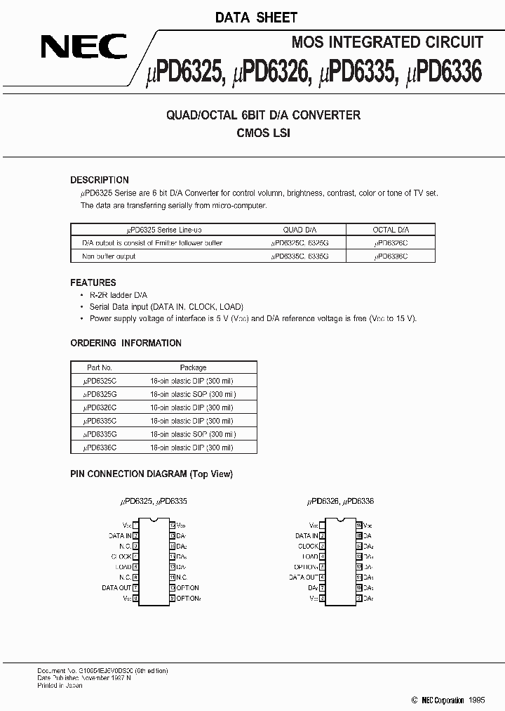 UPD6325_5529.PDF Datasheet