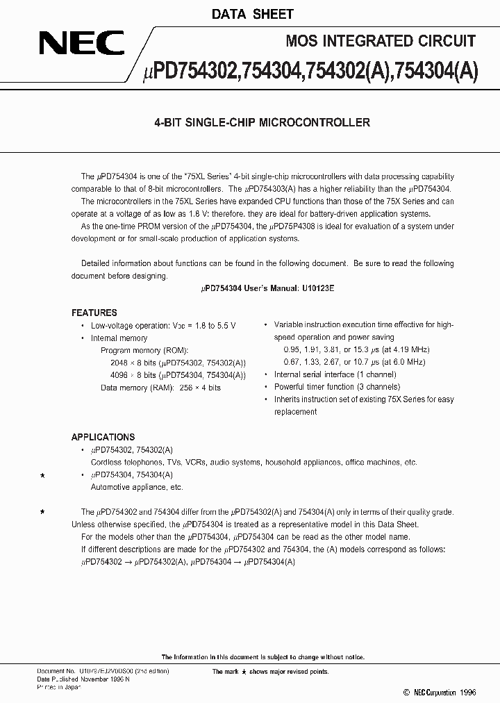 UPD754302_121061.PDF Datasheet