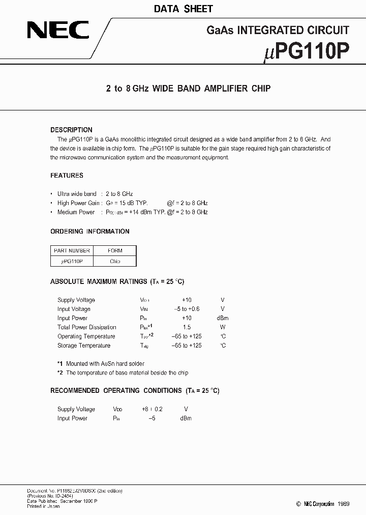 UPG110P_58596.PDF Datasheet