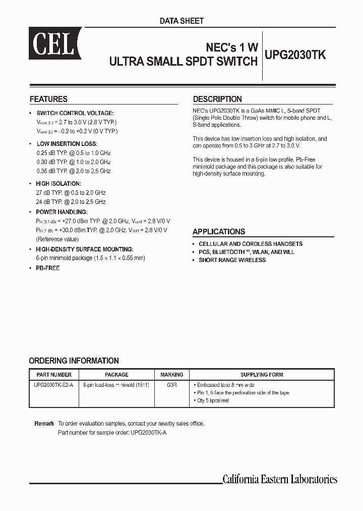 UPG2030TK_58650.PDF Datasheet