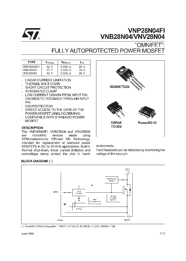 VNP28N04FI_55032.PDF Datasheet