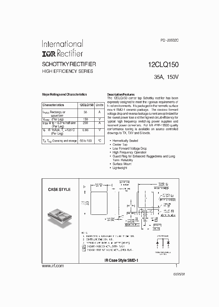 12CLQ150_294459.PDF Datasheet