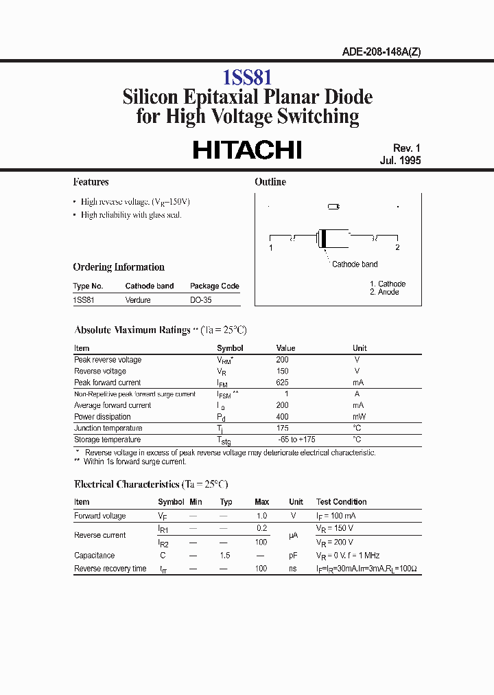 1SS81_279801.PDF Datasheet