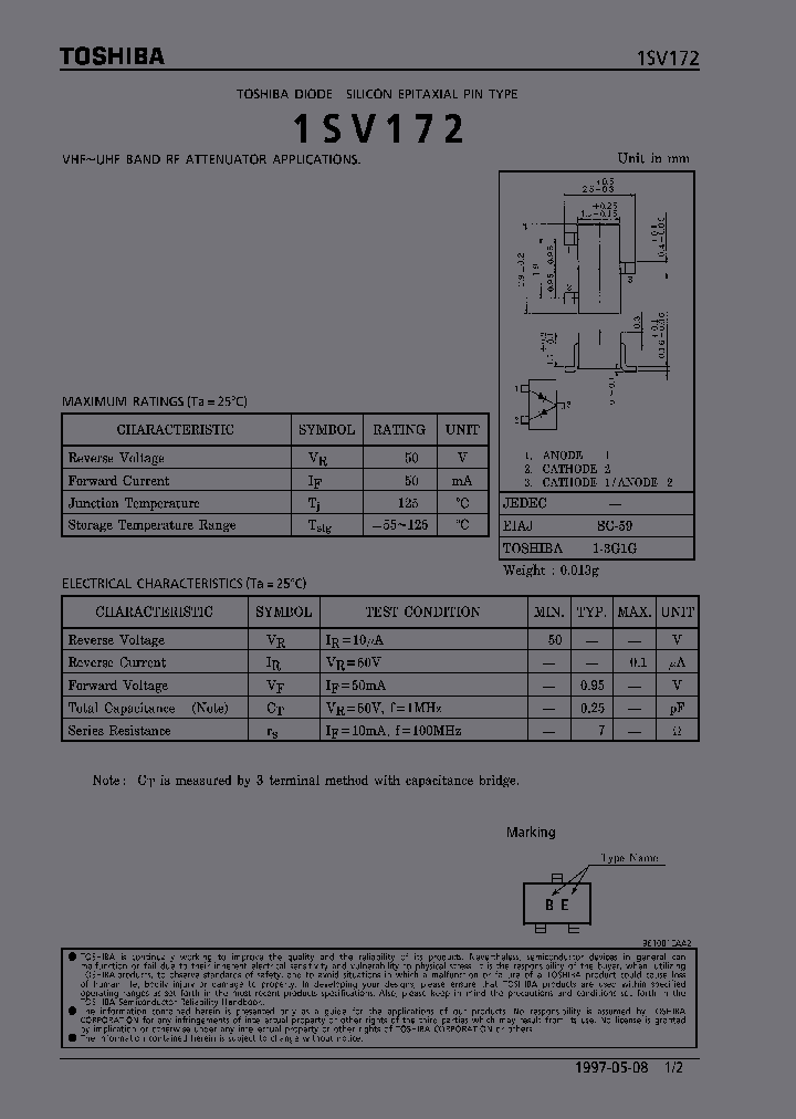 1SV172_262081.PDF Datasheet
