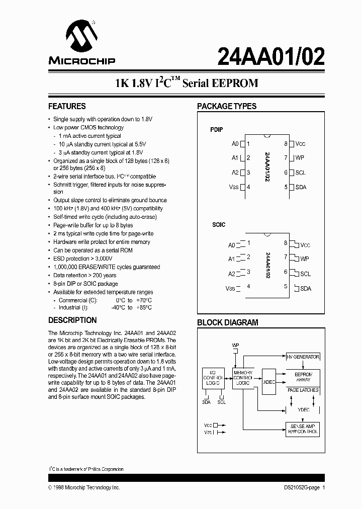 24AA02_278237.PDF Datasheet