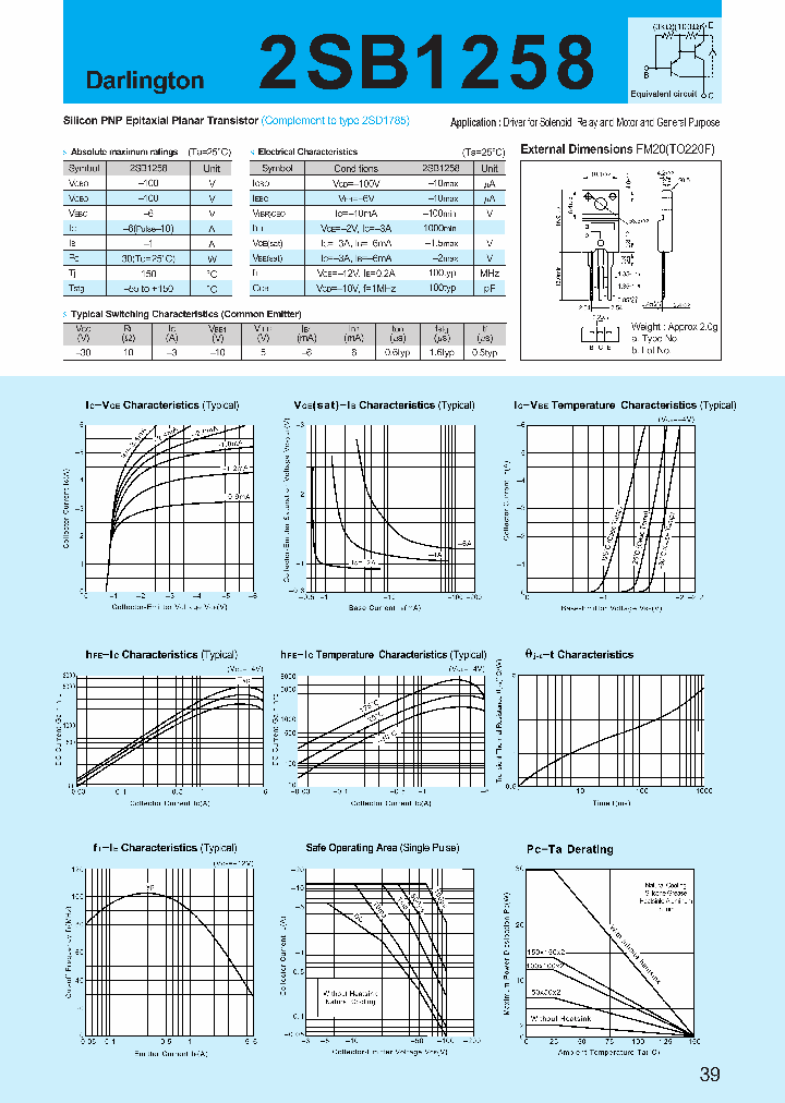 2SB1258_270736.PDF Datasheet