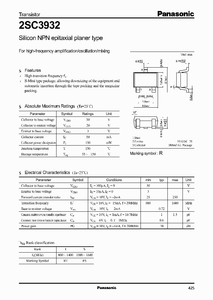 2SC3932_272428.PDF Datasheet