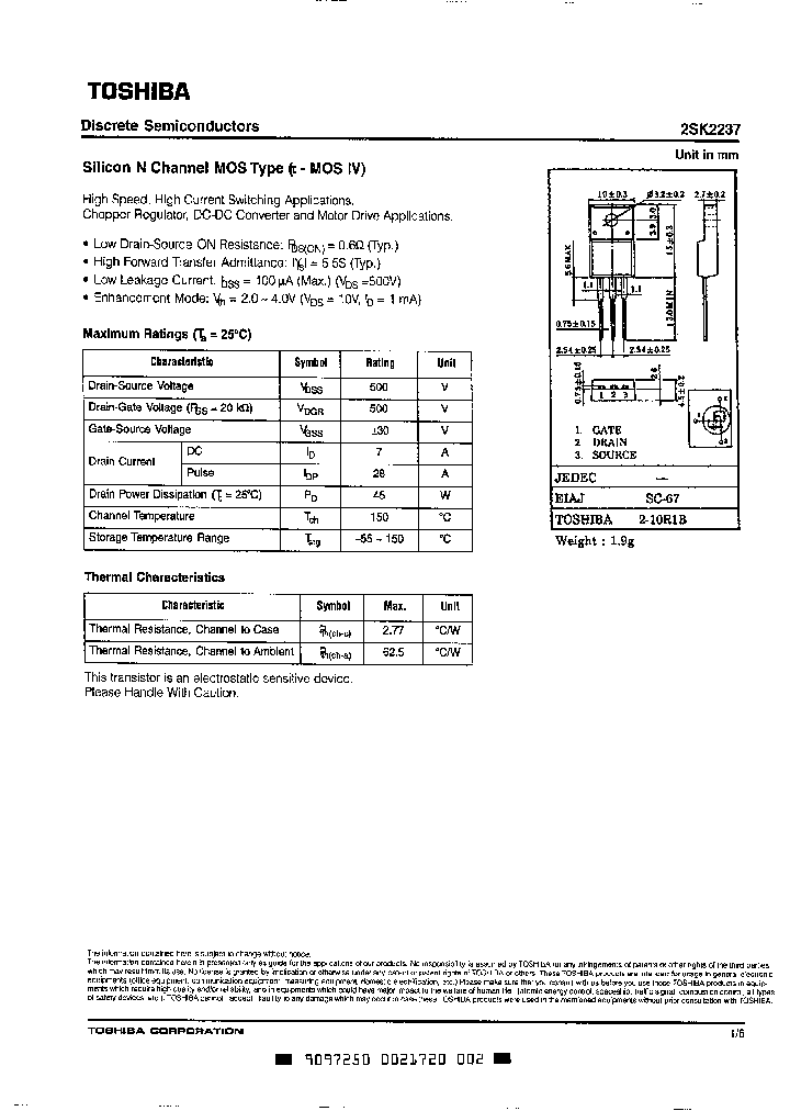 2SK2237_284401.PDF Datasheet