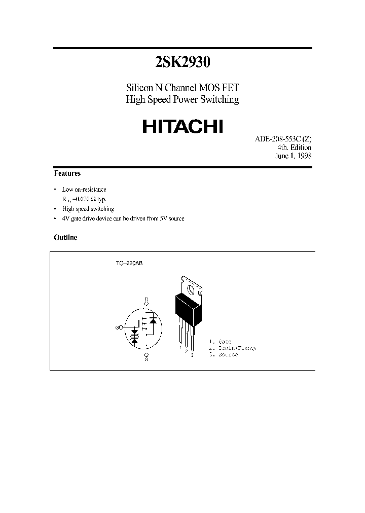 2SK2930_293582.PDF Datasheet