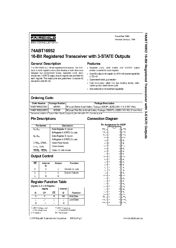 74ABT16952CMTD_132005.PDF Datasheet