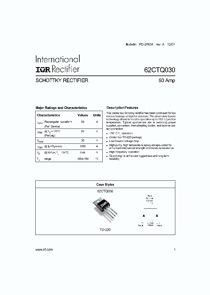 62CTQ030_258905.PDF Datasheet