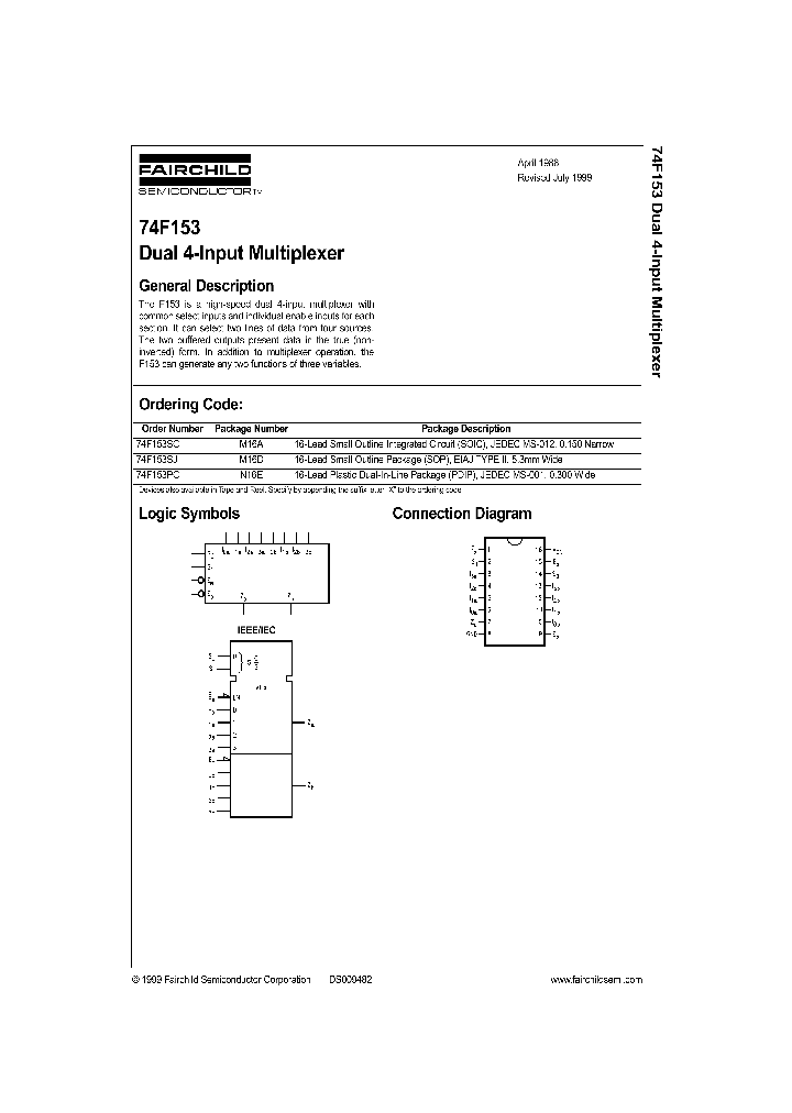 74F153PC_247351.PDF Datasheet