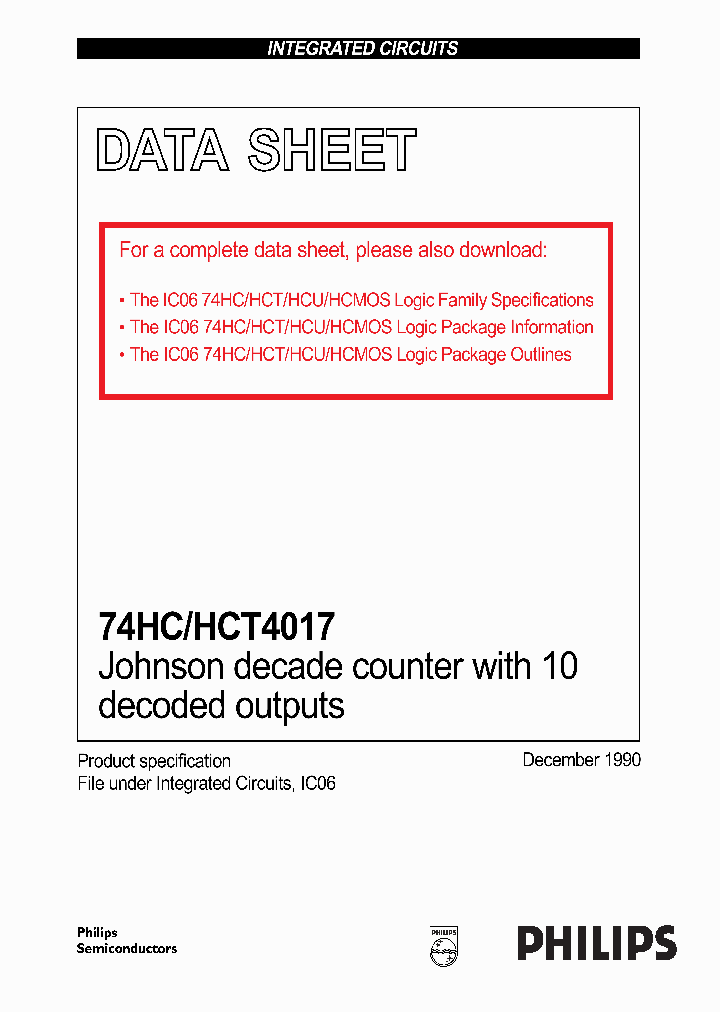 74HC4017N_285551.PDF Datasheet