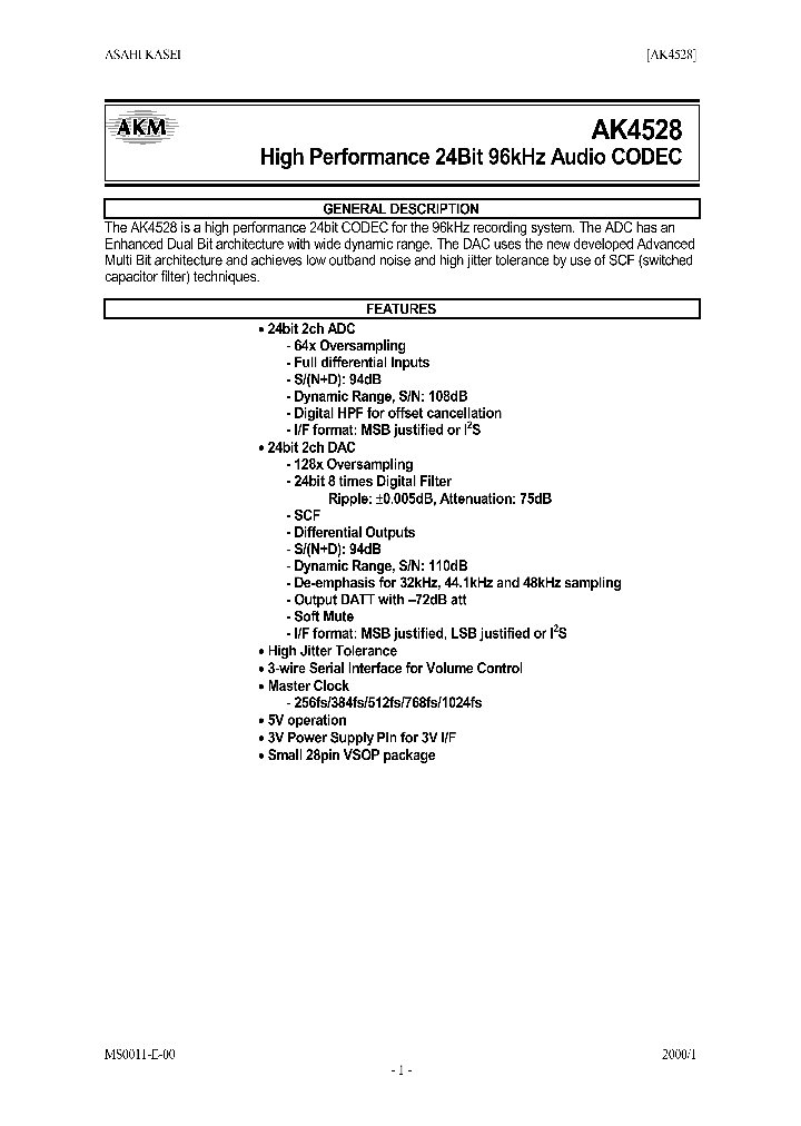 AK4528_249020.PDF Datasheet