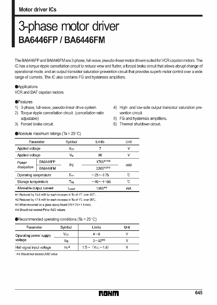 BA6446FM_209580.PDF Datasheet