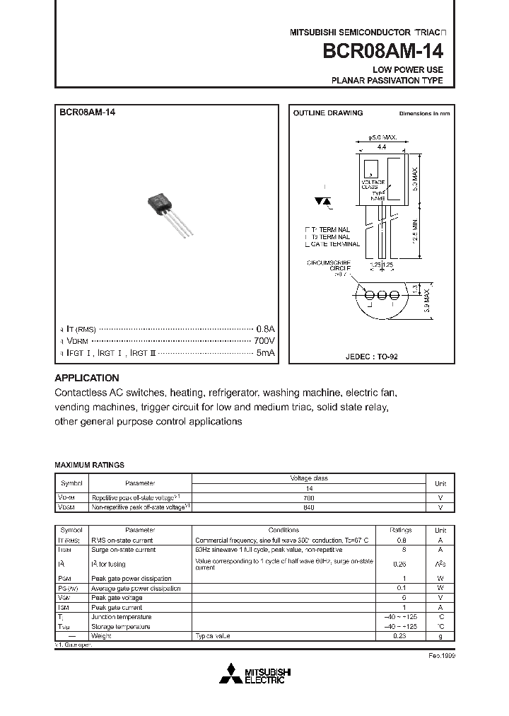 BCR08AM-14_264902.PDF Datasheet