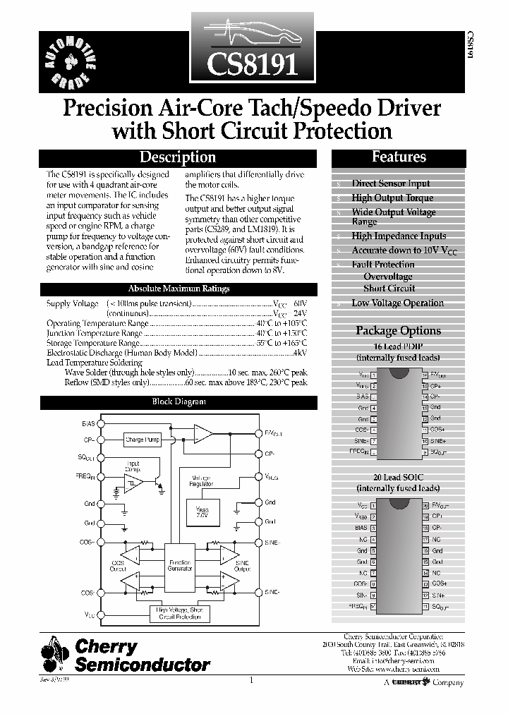 CS8191_305071.PDF Datasheet