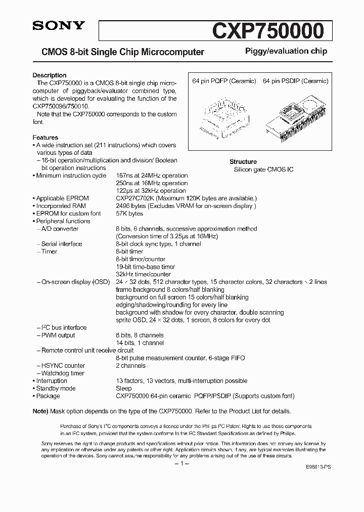 CXP750000_300748.PDF Datasheet