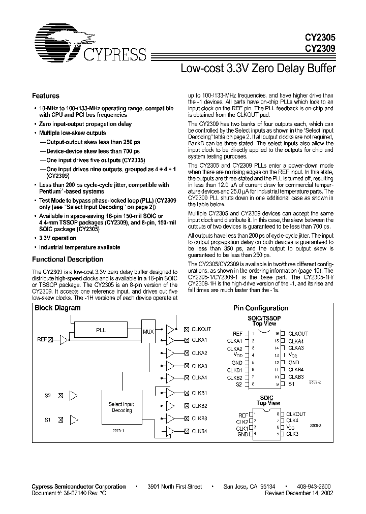 CY2309ZI-1_255754.PDF Datasheet