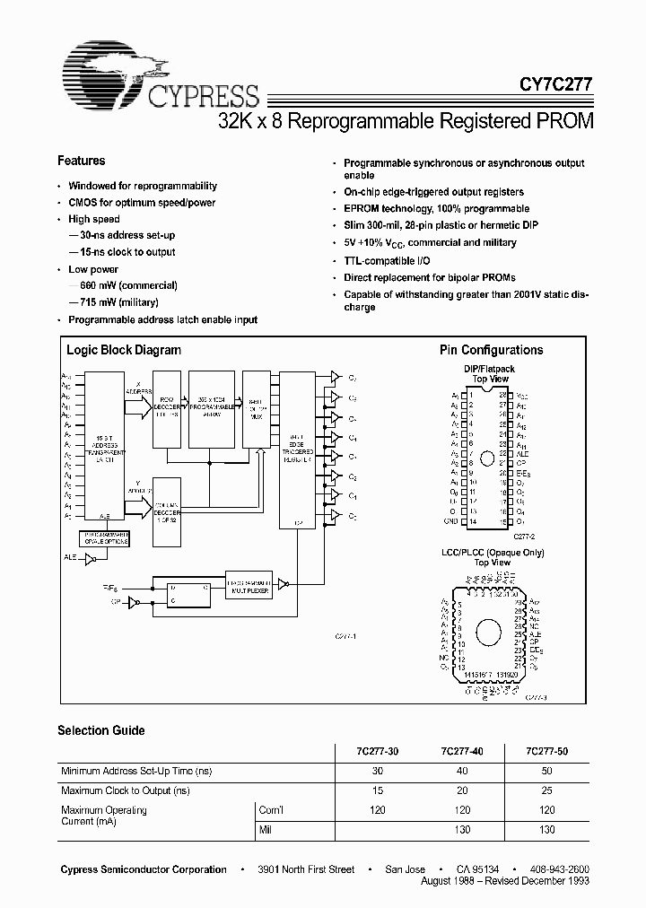 CY7C277_241933.PDF Datasheet