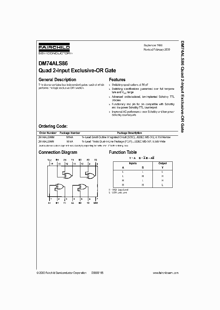 DM74ALS86_279827.PDF Datasheet