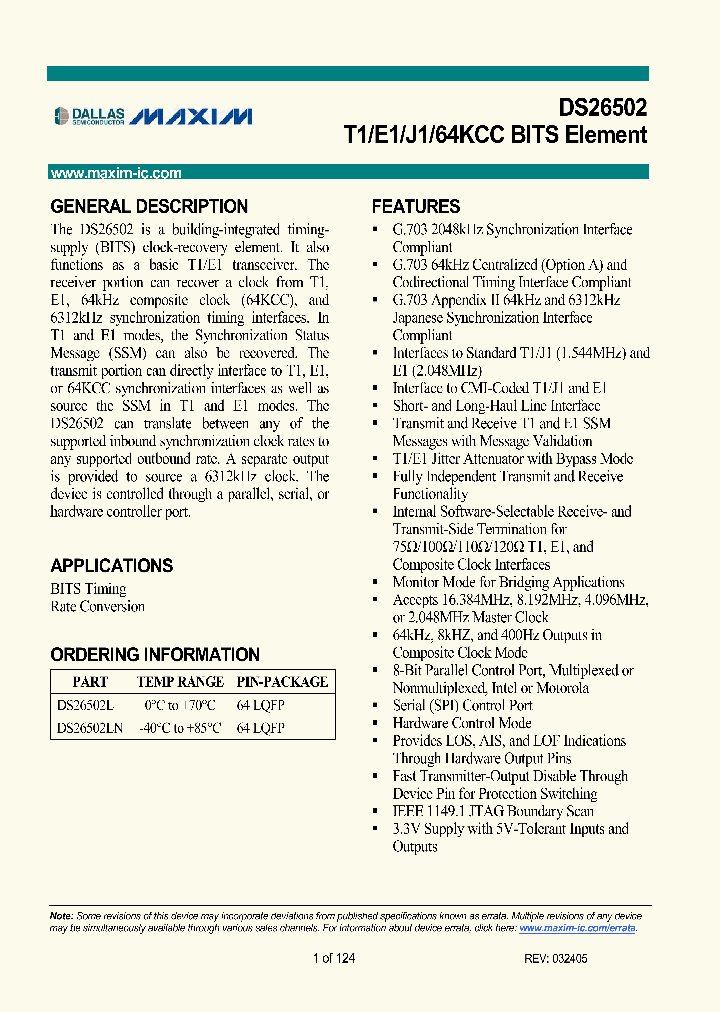 DS26502_285606.PDF Datasheet