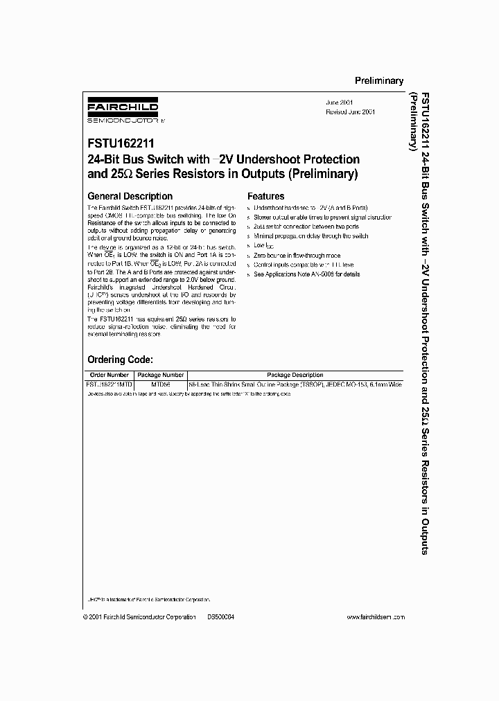 FSTU162211_294389.PDF Datasheet