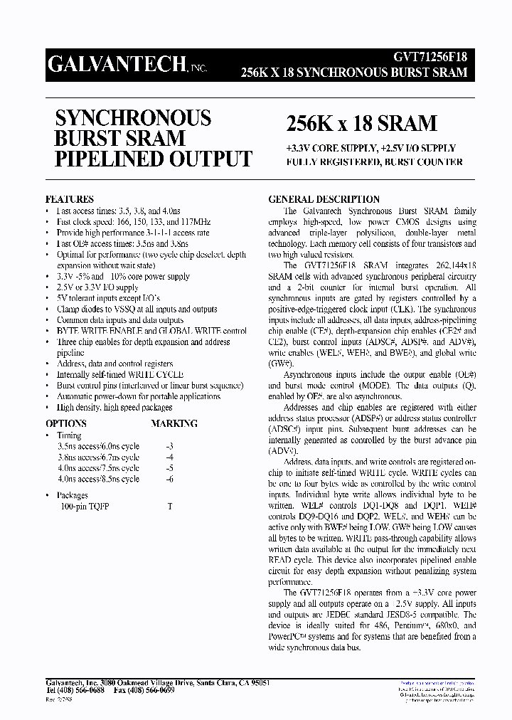 GVT71256F18_239119.PDF Datasheet