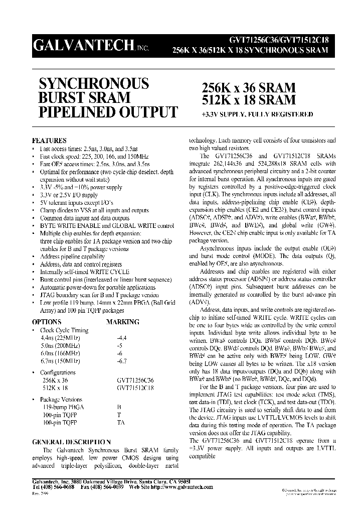 GVT71256C36_239123.PDF Datasheet