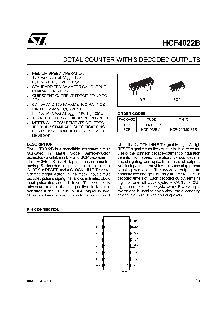 HCF4022_291355.PDF Datasheet