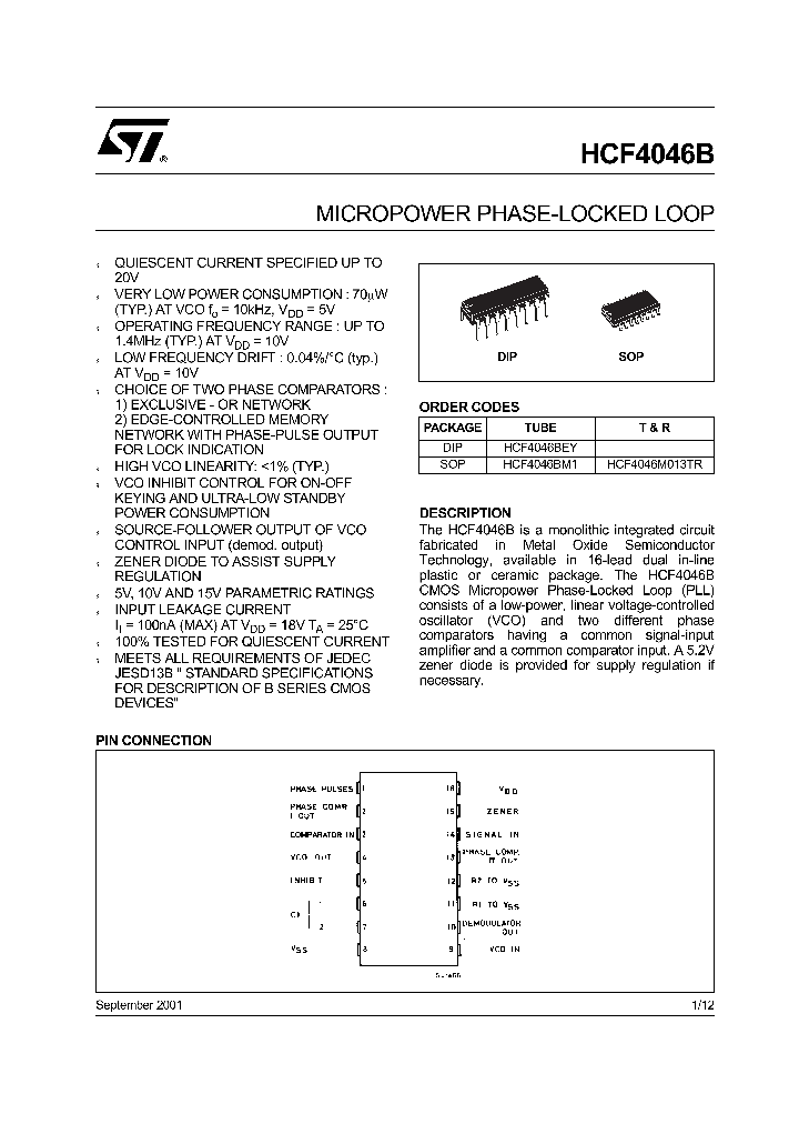 HCF4046_282499.PDF Datasheet