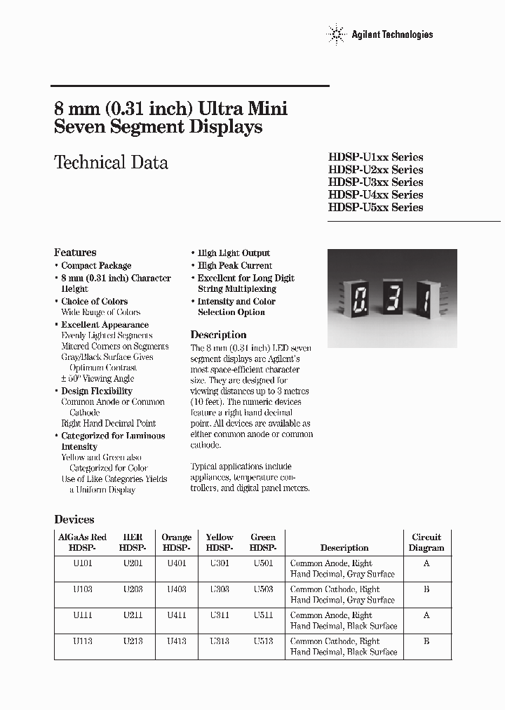 HDSP-U213-_232265.PDF Datasheet