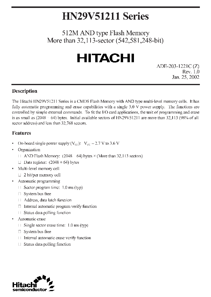 HN29V51211_203679.PDF Datasheet