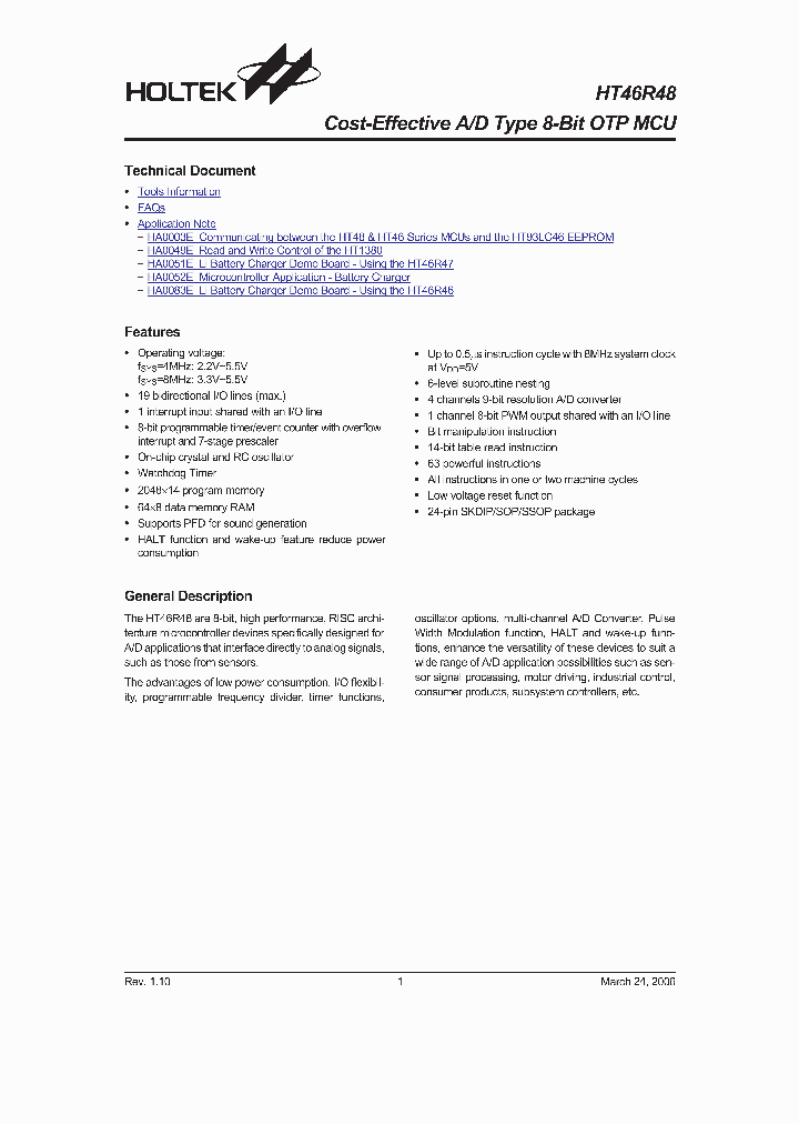 HT46R48_300661.PDF Datasheet