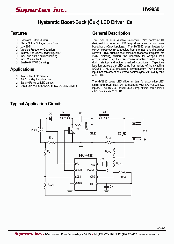 HV9930_296767.PDF Datasheet