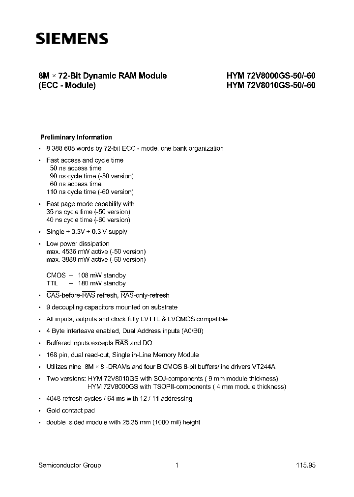 HYM72V8010GS-60_296748.PDF Datasheet