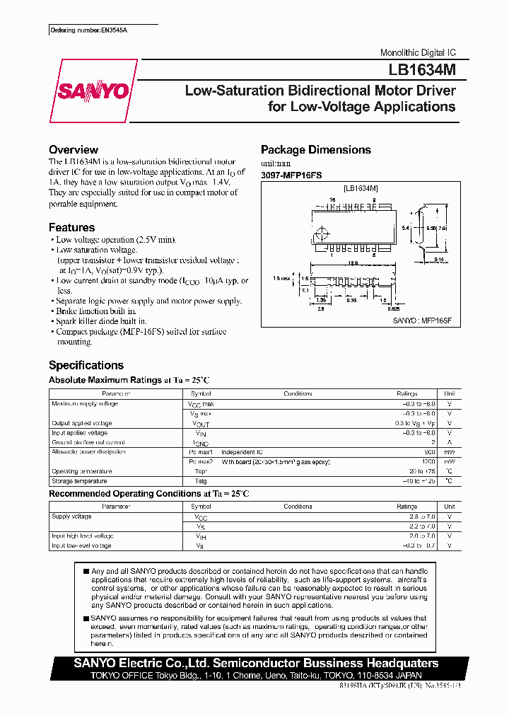 LB1634M_210677.PDF Datasheet