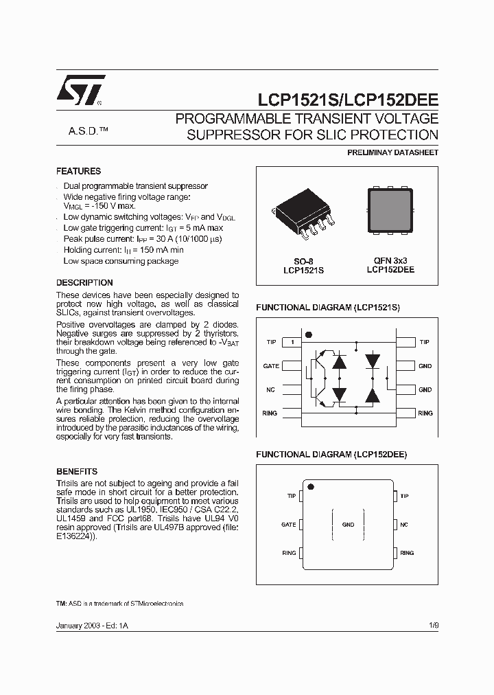 LCP1521SRL_277794.PDF Datasheet