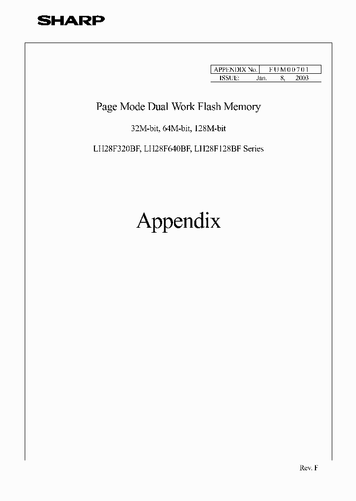 LH28F128BF_286815.PDF Datasheet