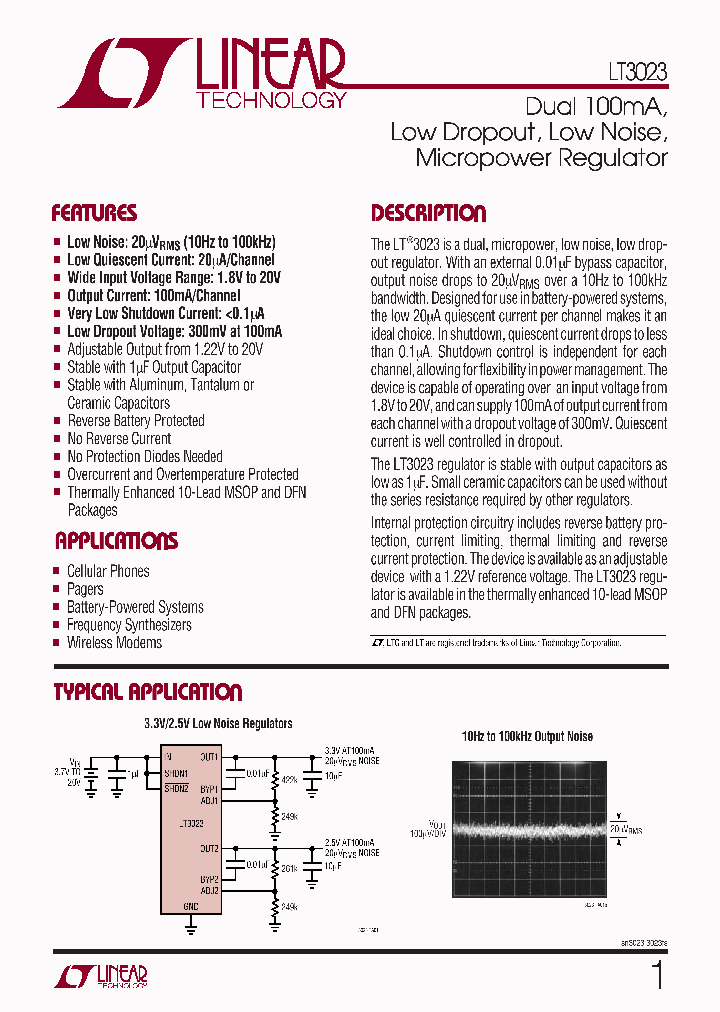 LT3023_284483.PDF Datasheet
